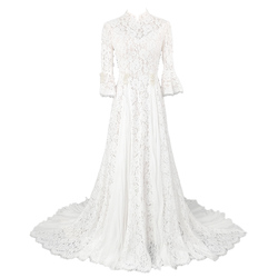 Vanna Fairy French Light Wedding Dress 2023 High-end Temperament Lace Outing Dress Welcome Toast Dress Dress
