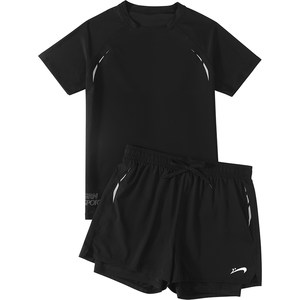 
Guirenniao swimming trunks men's swimsuit, swimming cap and goggles three-piece set quick-drying sports anti-embarrassment beach pants equipment