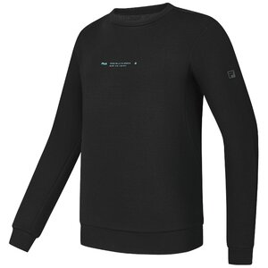 
FILA Fila men's pullover sweatshirt fitness running exercise training antibacterial fabric knitted long-sleeved top