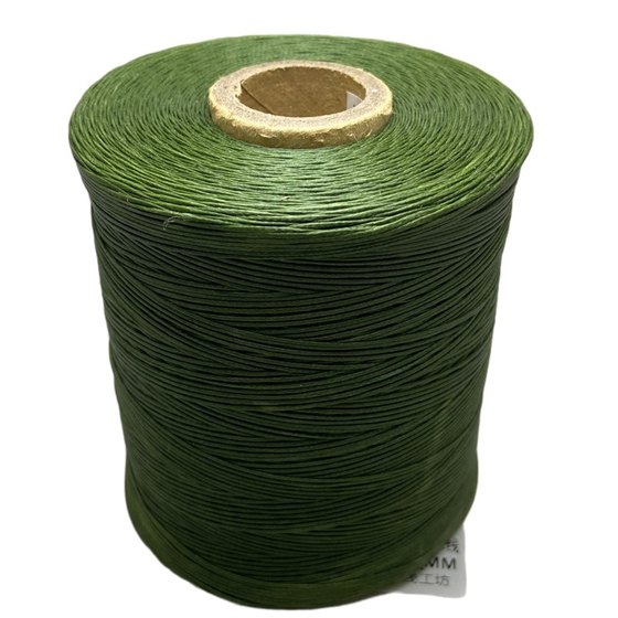 
Hand sewing wax thread car steering wheel Ferrari carbon fiber red gray high-end wax line 1MM flat line leather case line