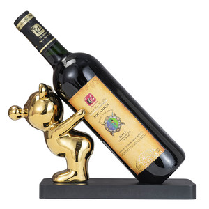 
Red wine rack Creative red wine holder wine glass holder storage rack Light luxury wine cabinet ornaments Wine living room decorations