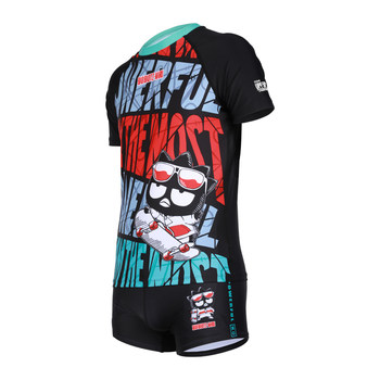 Zhouke boy split swimsuit upf50+ sunscreen fabric