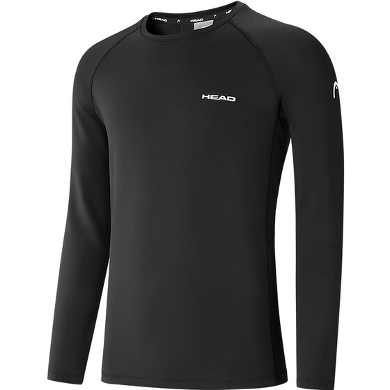 
HEAD Hyde Sports Slim Fitness Clothes Autumn Round Lead Running Training Top Long Sleeve T-shirt Men