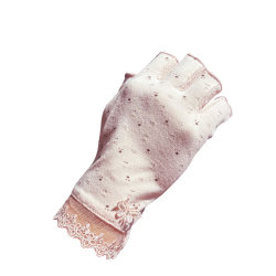 Nail manicure half-finger sun protection gloves for women riding in summer to prevent tanning