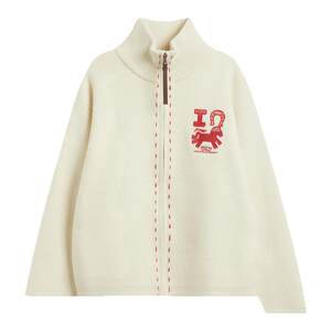 
Li Ning Get Rich Sweater Women's Spring 2026 New Long-Sleeved Couple Wear Year of the Horse Top Knitted Sweater Men's