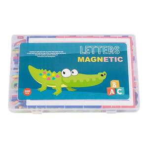 
26 English letters magnetic stickers for primary school children's words, uppercase and lowercase, natural spelling, English magnetic puzzle teaching aids