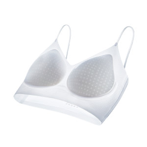 
Soothing and beautiful back lingerie for women with cool small breasts gathered integrated suspender summer thin shoulder straps markless bra