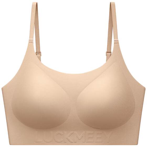 Xingmian Liquid Foundation Underwear Women's Traceless Invisible Skin Small Breast Gathering Secondary Breast Sports Flesh-Colored Beauty Vest Style Bra