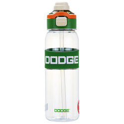 Dodge water cup tritan double drinking mouth portable anti-fall