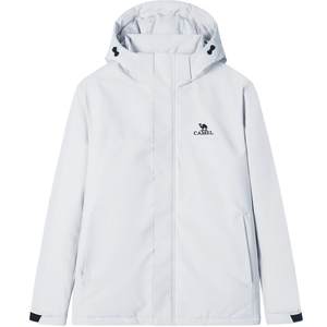 
Camel men's cotton coat men's autumn and winter 2025 hooded couple's velvet thickened warm jacket cotton coat