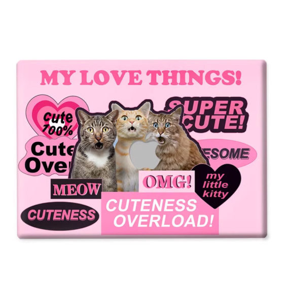 
Applicable to new Macbook protective case m2pro Apple laptop case air13.6 matte shell 14 cat