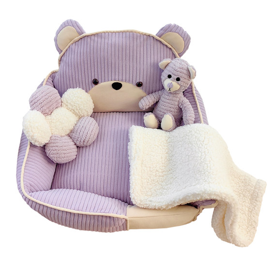 
TTQ original four seasons teddy bear sofa pet nest pet toy cat nest dog ken full nest removable sofa nest