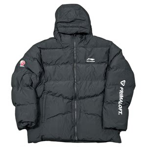 
Li Ning sponsors CBA Basketball 25-26 season men's warm and thickened hooded cardigan sports cotton clothing