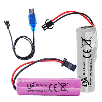 3.7V 14500/18650 lithium battery pack deformation dump truck remote control toy intelligent robot large capacity
