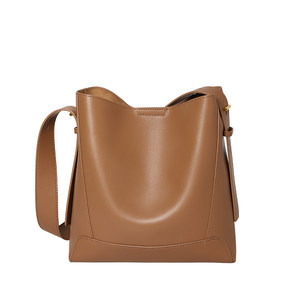 
Nalandu Bag Women's 2025 New Bucket Bag Women's Crossbody Large Capacity Women's Genuine Leather One-Shoulder Commuter Women's Bag