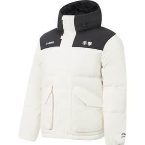 
Xiao Zhan's same style Li Ning hot pot down jacket丨Couple's winter parka overalls for women red warm sports jackets for men