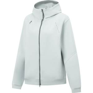 
Li Ning walking jacket women's winter new style thickened clothes plus velvet top zipper sports sweatshirt for women