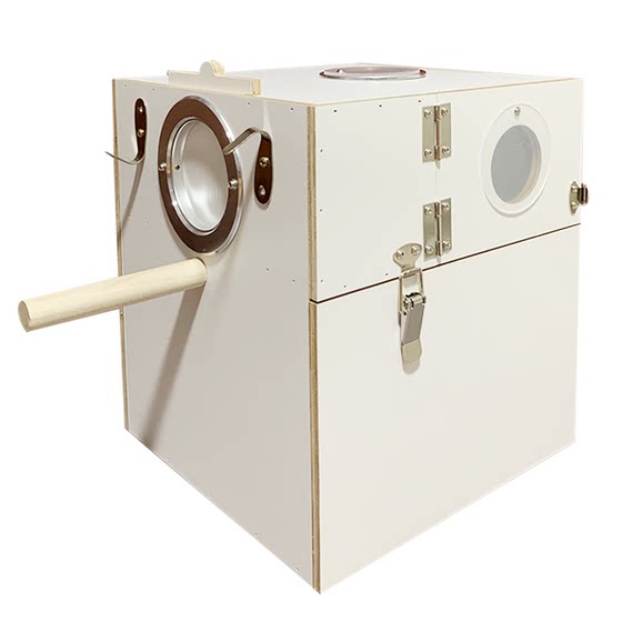 
Parrot breeding box, black phoenix, tiger skin, peony, baby bird hatching, warm double door, external hanging drawer, bird's nest