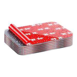 
[6.5 yuan limited time grab] 3M double-sided adhesive strong adhesive 5 pieces fixed driving recorder for automobiles with traceless marks