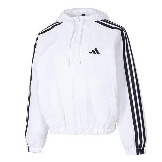 
Adidas Adidas Women's Casual Jacket 26 Spring and Summer Sun Protection Clothes Lightweight Sports Hooded Jacket JZ2161