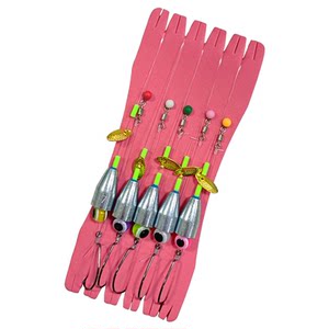 
New Texas fishing composition line group luya fishing set crank hook soft bait T-tail sea bass mandarin fish special set