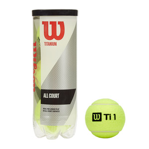 
Wilson Wilson adult multi-court general training comfortable and durable silver can sealed 3 cans of tennis balls