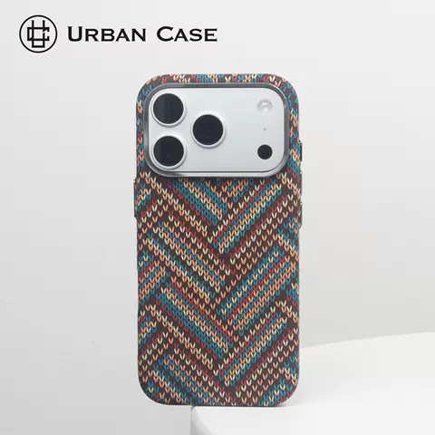 Knitted Chevron iPhone Case – MagSafe Compatible  Pro/Plus/Max/Air  – iPhone 17,  iPhone 16, iPhone 15, iPhone 14, iPhone 13