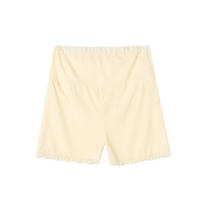 Maternity safety pants anti-exposure summer shorts ice silk thin style loose large size casual leggings summer clothing