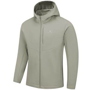 
KELME soft shell windbreaker men's autumn and winter woven velvet sports coat waterproof hooded jacket charge