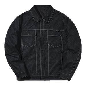 
Hailan Home Panda Wowo Panda casual printed jacket 25 autumn new trend work jacket men's clothing
