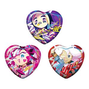 
Cookie Man Kingdom Cookie Man Surrounding Summer Rock Soda Festival Heart Shape Character Official Edition