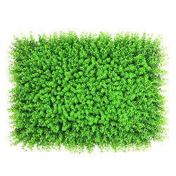 Green plant wall decoration background living room balcony plastic plants