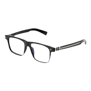 
Jian Danluo's heart trendy versatile transparent glasses frame men's large frame army baby glasses frame retro men and women fat glasses frame