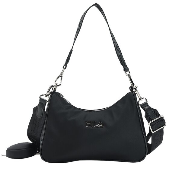 Shoulder bag FILA official summer sports women's bag armpit bag casual crossbody bag shoulder bag black dual-use