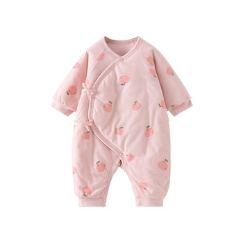 Tongtai autumn and winter baby dress newborn cotton clothing