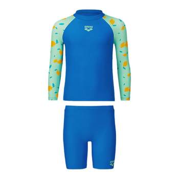 Arena boys, girls, children's split swimsuit sunscreen
