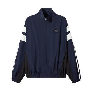 
[Fashion Contrast Color] Cabin Stand Collar Jacket Men's Spring Loose Casual Trendy Brand Outer Sports Style Zipper Jacket