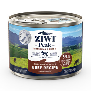 
ZIWI Ziyifeng imported canned dog food staple cans 170g*6 cans high protein wet food general dog food for puppies