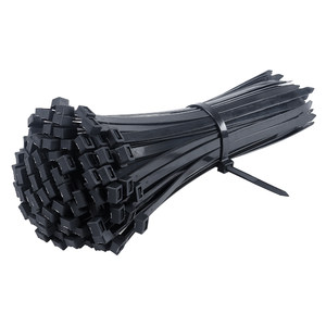 
Wholesale nylon cable ties sold by 0.5kg, plastic cable ties, buckle straps, large fixed black and white tensioners
