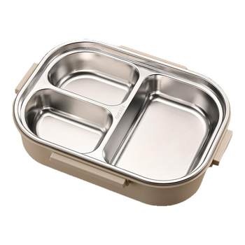 
304 stainless steel lunch box for students office workers lunch box