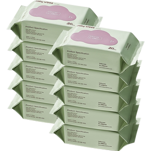 
[Pull down details to get discount] babycare super thick baby hand and mouth wipes wet tissues without alcohol