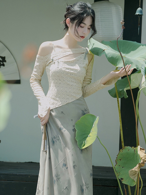 taobao agent Autumn dress, long skirt, 2023, city style