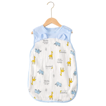 
Gegeqin baby cotton children's sleeping bag anti-kicking quilt