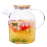 Cold Kettle Glass Teapot Set | High Temperature Resistant Household Fruit Teapot