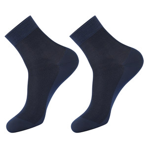 
Mesh socks for men's summer thin odorproof and sweat-absorbing medium tube mulberry silk business stockings men's ice stockings