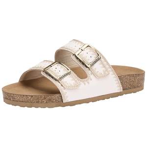 
Hot wind outdoor slippers for women 2026 summer new Kembl sandals casual half-slip versatile beach sandals and slippers