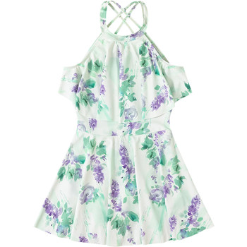 Children's dress style swimsuit girls professional swimsuit
