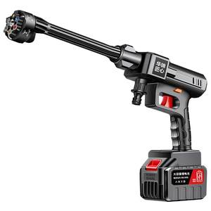 
Wireless car washing machine household water gun lithium battery electric water gun high-strength and high-pressure car pressurized car wash cleaning artifact