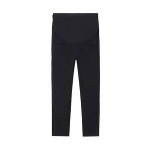 
Cotton Era Maternity Pants Women's Thickened Outerwear Wear Four Seasons Pregnancy Slim Pants Loose Knitted Belly Support Leggings