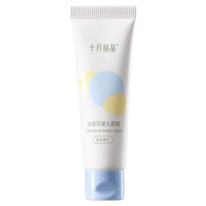 
October crystallized calendula baby face cream moisturizes newborns moisturizes children's face moisturizing baby cream